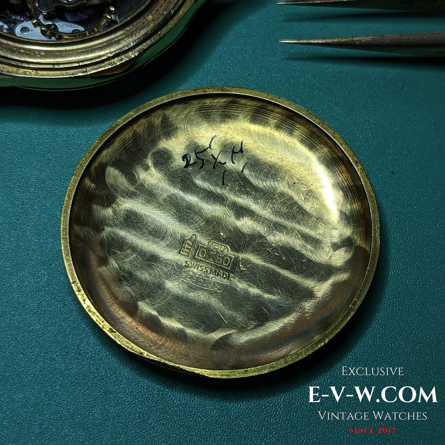 1950s Eberhard & Co Automatic 18ct gold | Ref. 11601 | Cal. 11500 | Vintage 1950s | Serviced