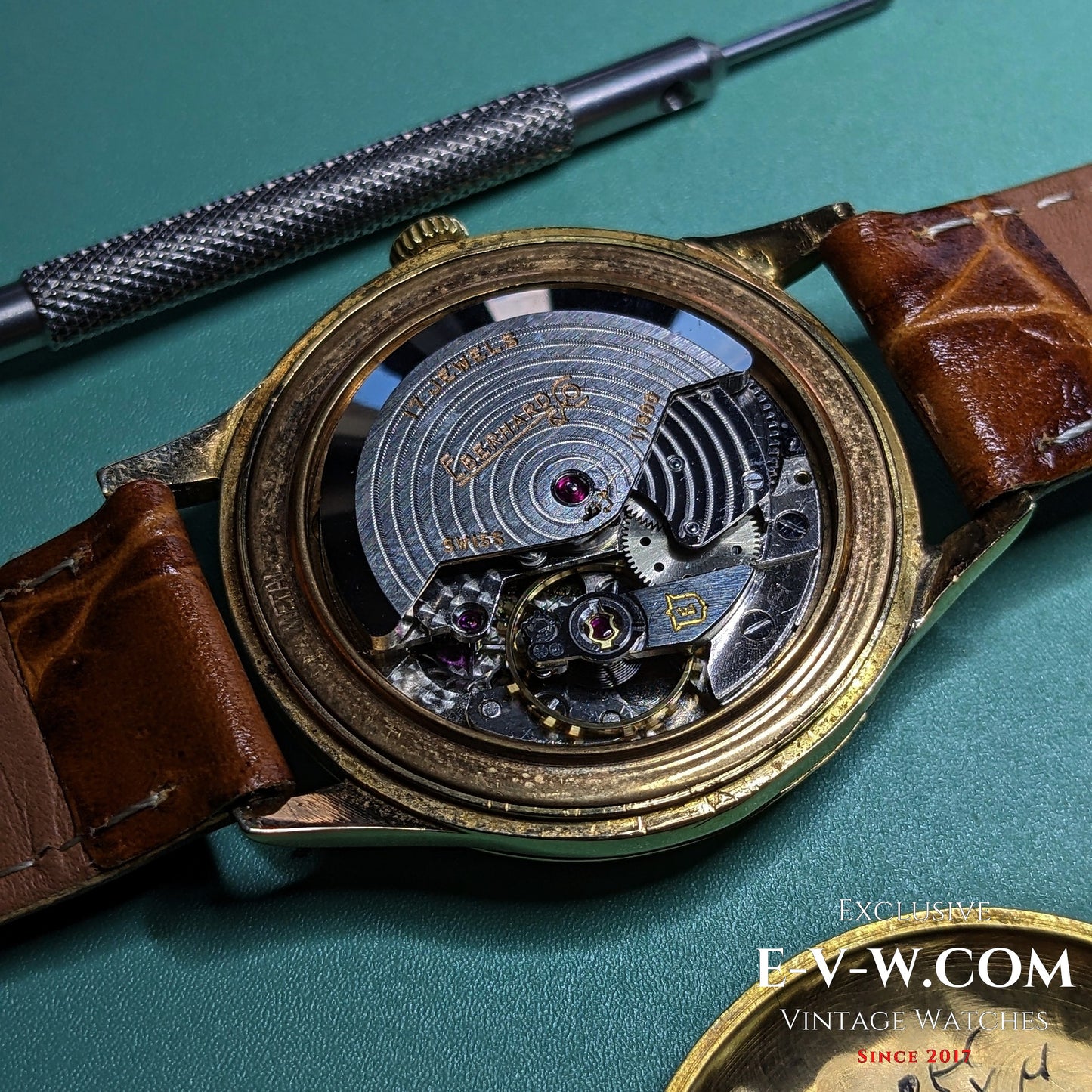 1950s Eberhard & Co Automatic 18ct gold | Ref. 11601 | Cal. 11500 | Vintage 1950s | Serviced