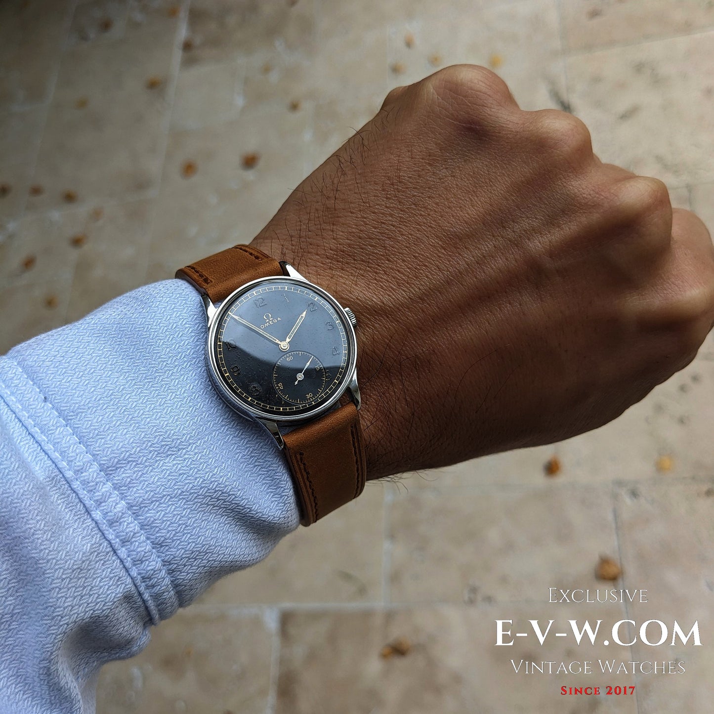 86 Years Old WWII Omega | Cal. 26.5 SOB T2 | Vinatge 1939 | Serviced