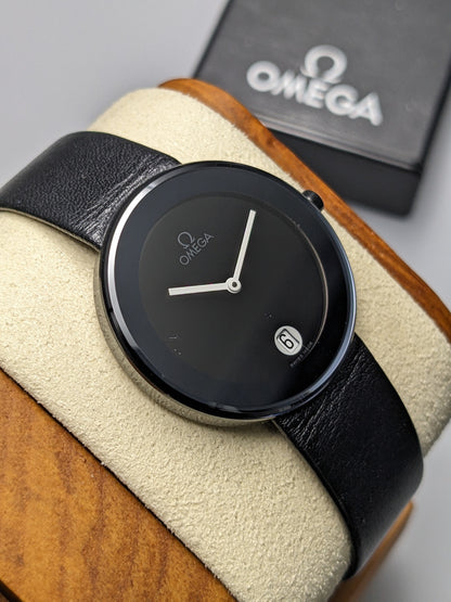 Very Rare Omega "ART COLLECTION 1987"/ Designed by Camille Graeser /Ceramic / Unique