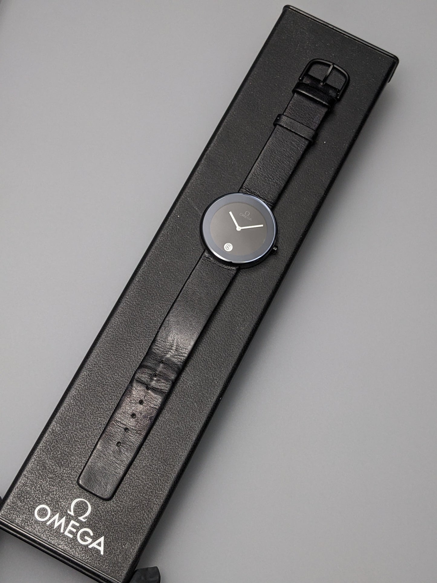 Very Rare Omega "ART COLLECTION 1987"/ Designed by Camille Graeser /Ceramic / Unique