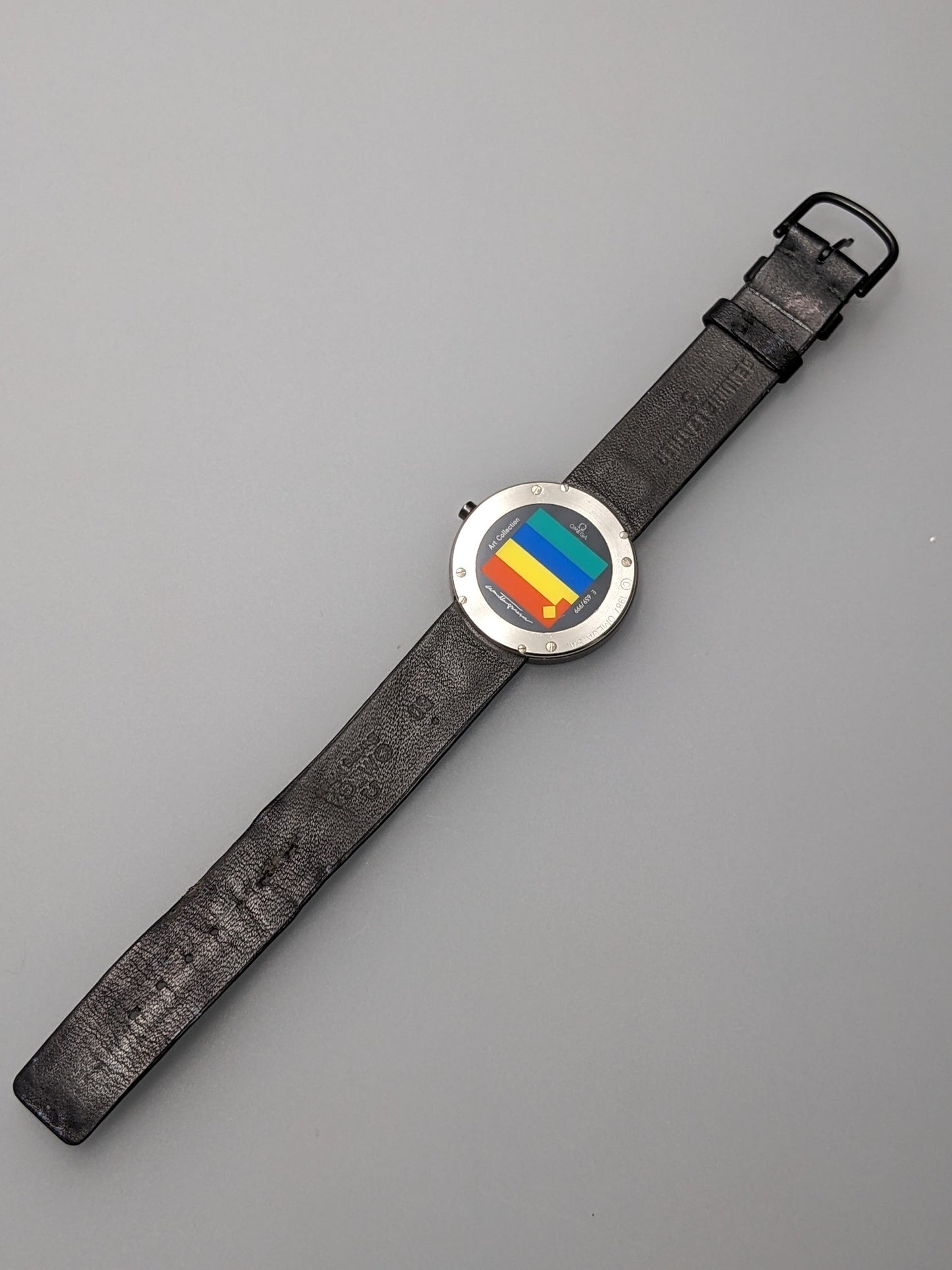 Very Rare Omega "ART COLLECTION 1987"/ Designed by Camille Graeser /Ceramic / Unique