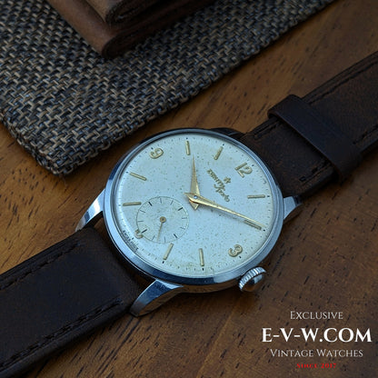 RARE 1950s Zenith Sporto | Cal. 40 | Rare Patented Transparent Dust Cover| Serviced