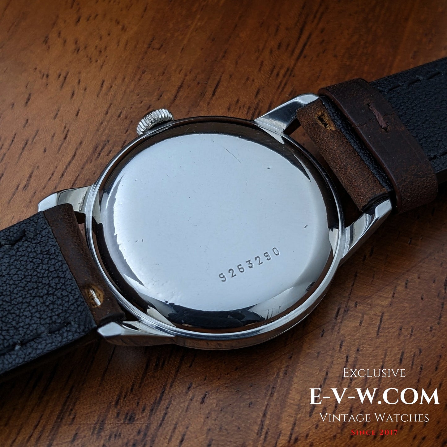 RARE 1950s Zenith Sporto | Cal. 40 | Rare Patented Transparent Dust Cover| Serviced