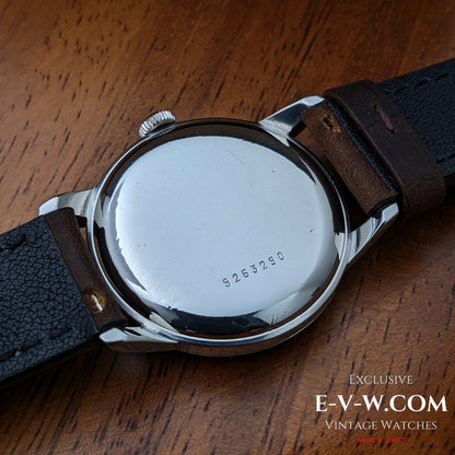 RARE 1950s Zenith Sporto | Cal. 40 | Rare Patented Transparent Dust Cover| Serviced