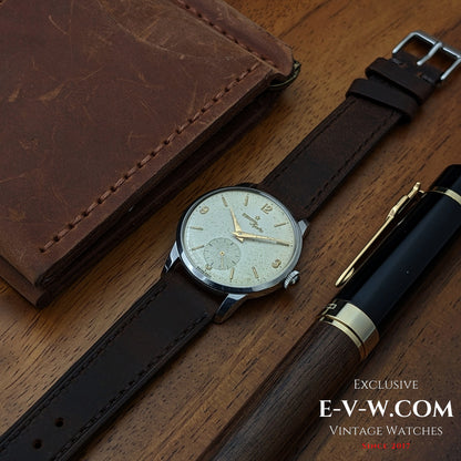 RARE 1950s Zenith Sporto | Cal. 40 | Rare Patented Transparent Dust Cover| Serviced