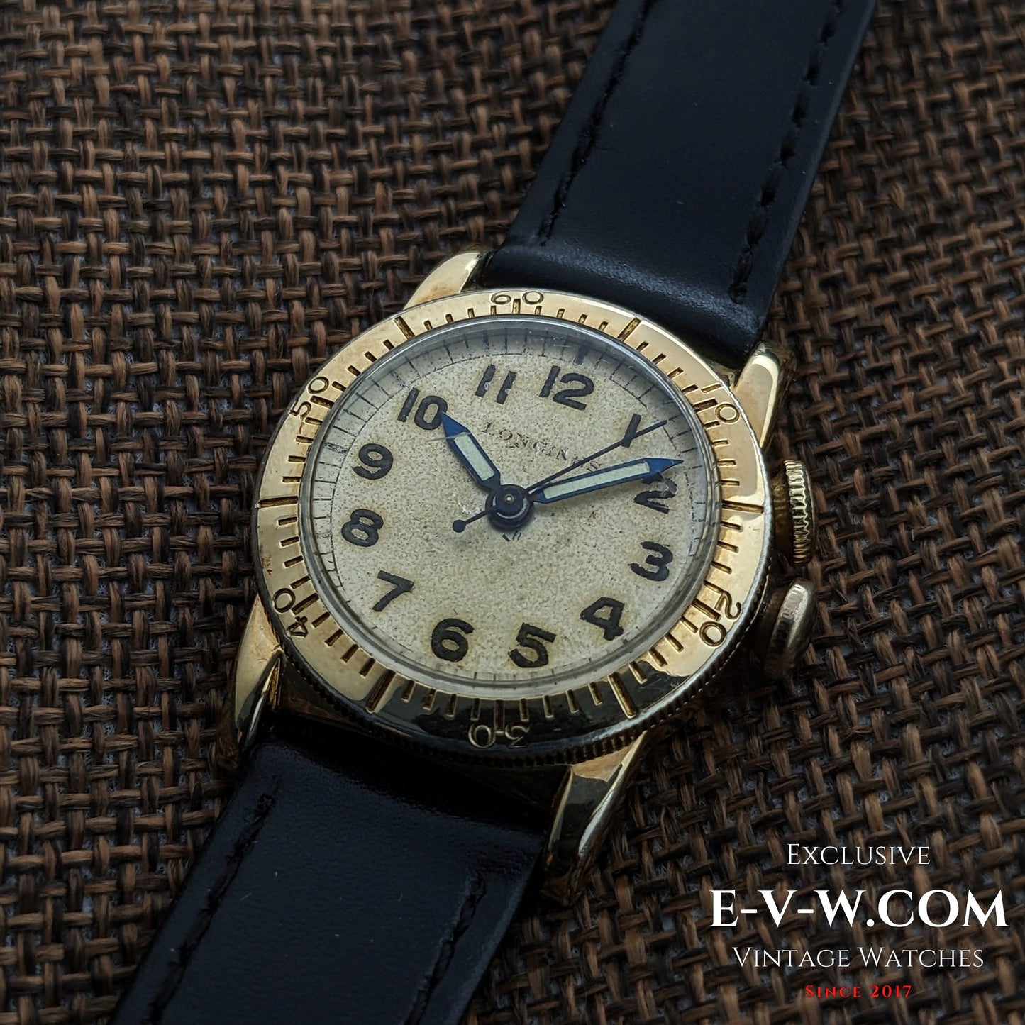 War era 1940s Longines Weems air-navigation | Cal. 10L | WWII 1944 | Serviced