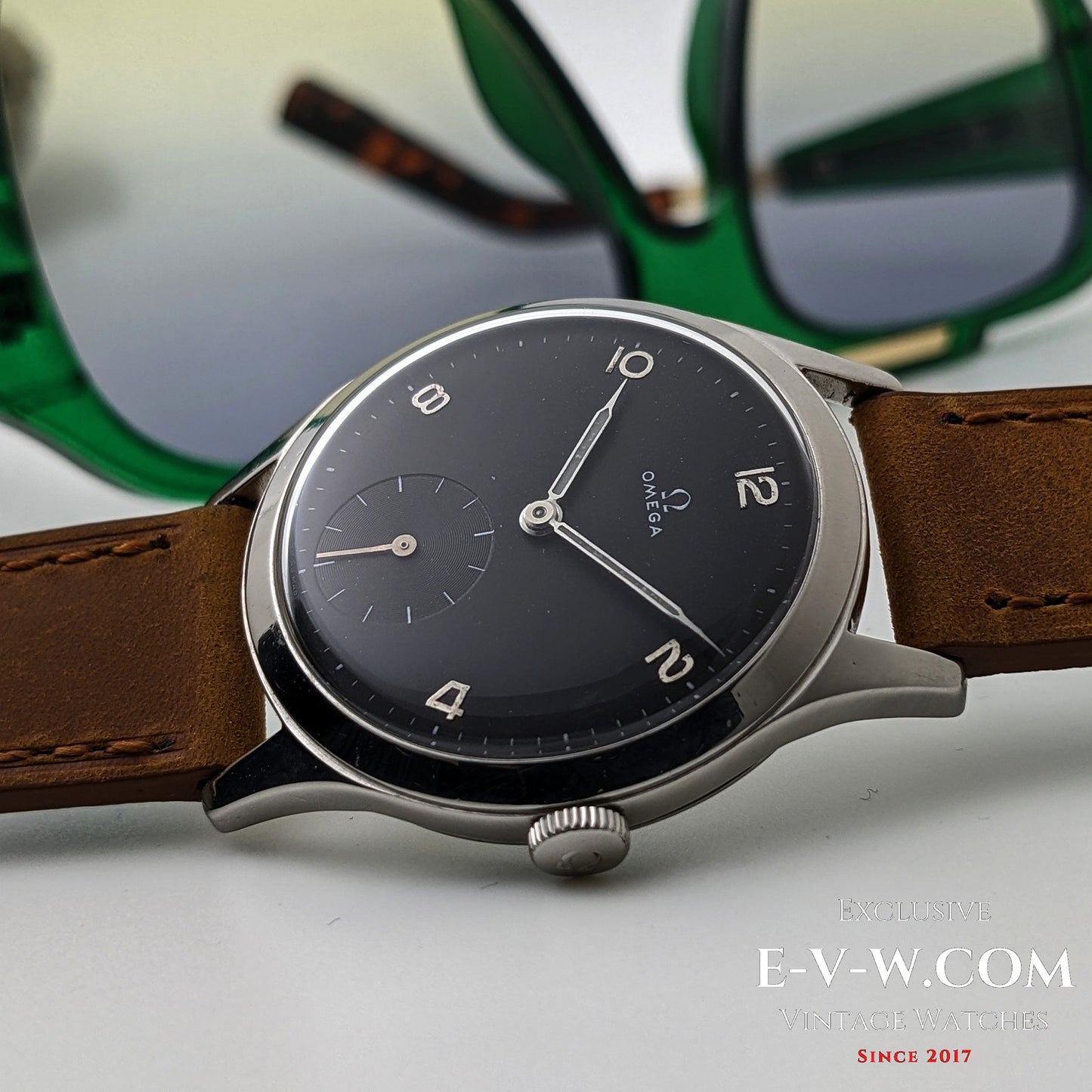 75 Years Old Black Omega | Ref. 2622-2 | Cal. 265(30T2 family) | Vintage 1950