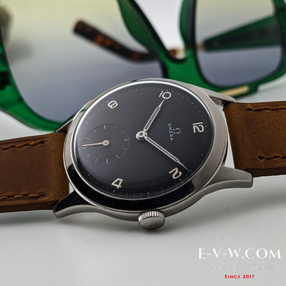 75 Years Old Black Omega | Ref. 2622-2 | Cal. 265(30T2 family) | Vintage 1950