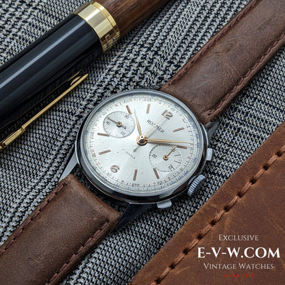1940s Roamer Chronograph Jumbo | Ref. 2403 | Valjoux 22 | Serviced