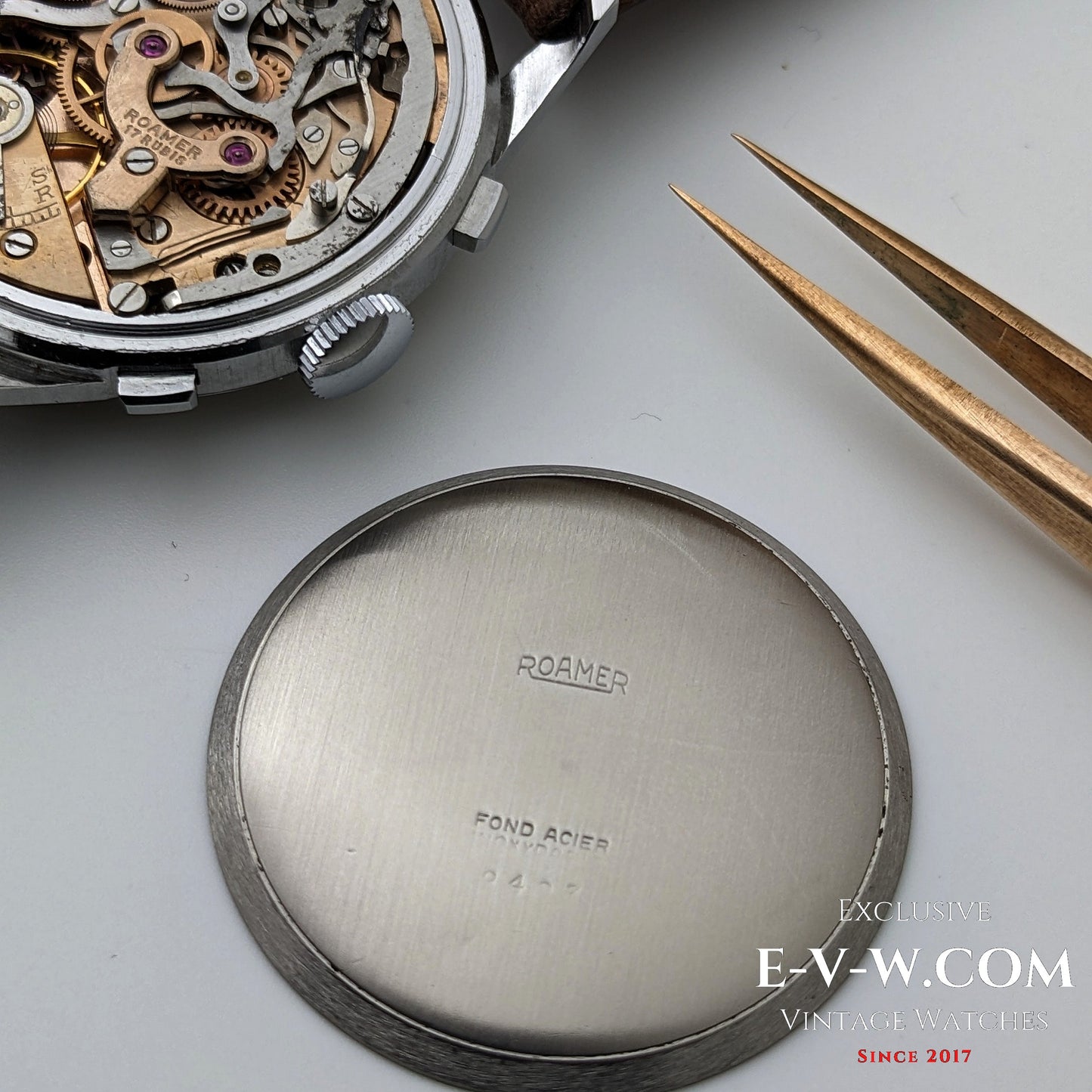 1940s Roamer Chronograph Jumbo | Ref. 2403 | Valjoux 22 | Serviced