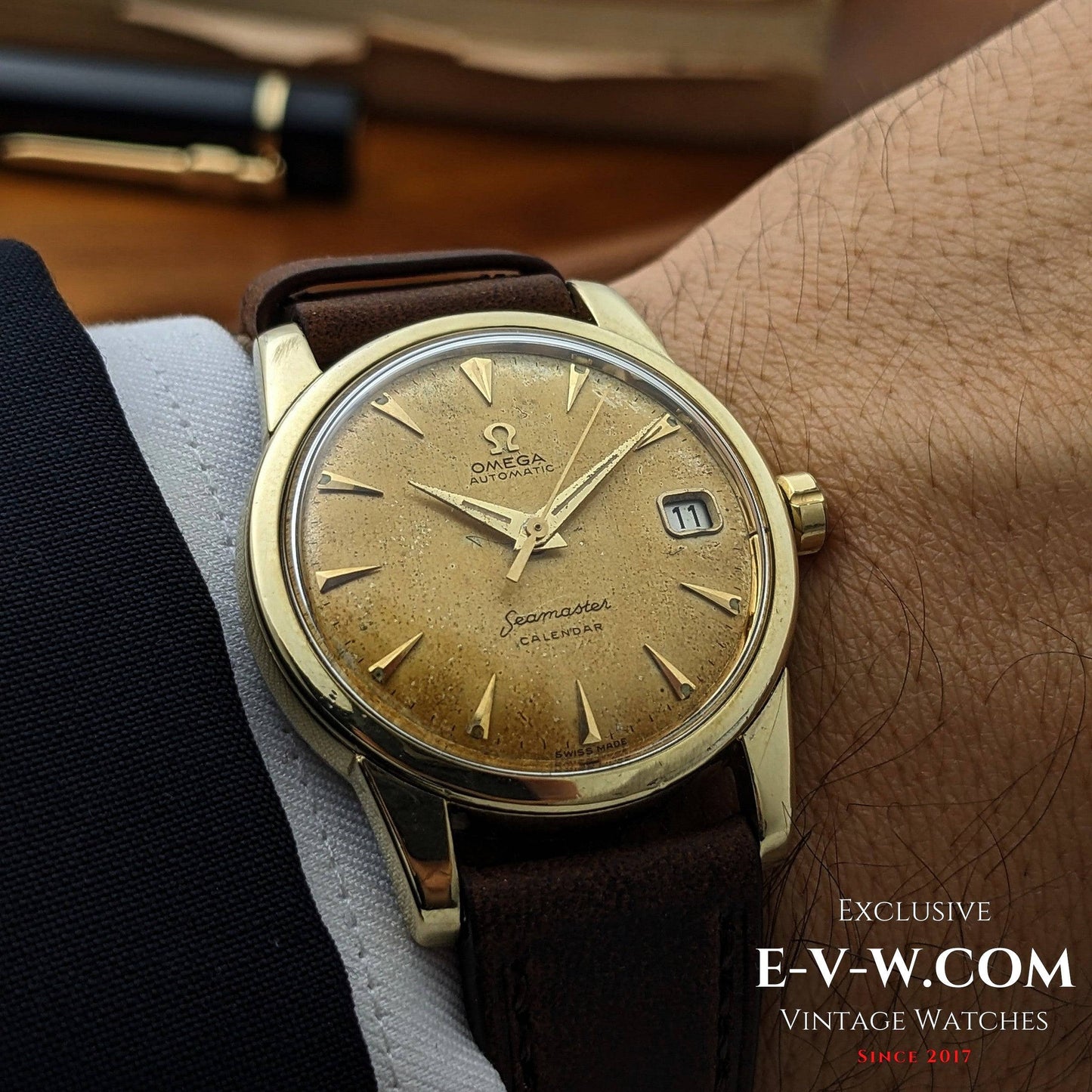 69 Years Old Omega Seamaster Calendar | Ref. 2849-2 SC-H | Cal. 503 | Vinatge 1956