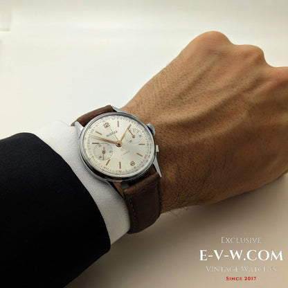 1940s Roamer Chronograph Jumbo | Ref. 2403 | Valjoux 22 | Serviced