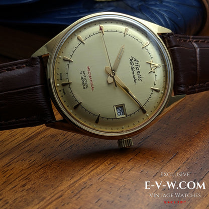 Atlantic Worldmaster| Cal. 969-4M | Vintage 1960s | Serviced