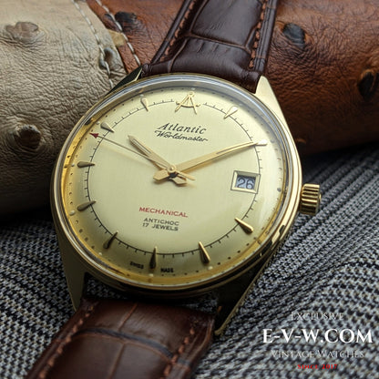 Atlantic Worldmaster| Cal. 969-4M | Vintage 1960s | Serviced