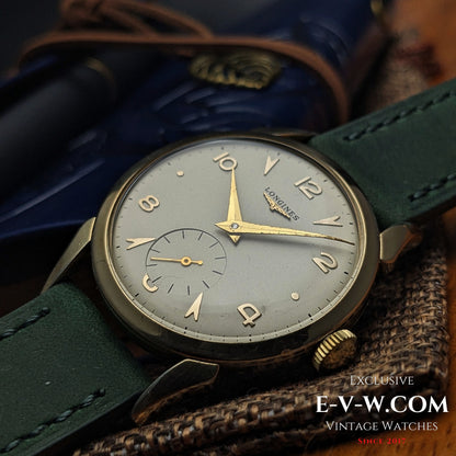 73 years old Longines Crab Lugs Watch | Ref. 6416-2 | legendary cal. 12.68Z | Vintage 1952