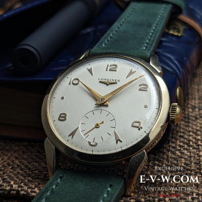 73 years old Longines Crab Lugs Watch | Ref. 6416-2 | legendary cal. 12.68Z | Vintage 1952