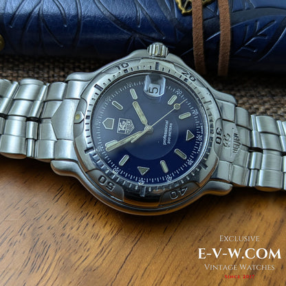 1990s TAG Heuer Profesionall 200 METERS / 6000 Series Watch | Ref. WH1115-K1