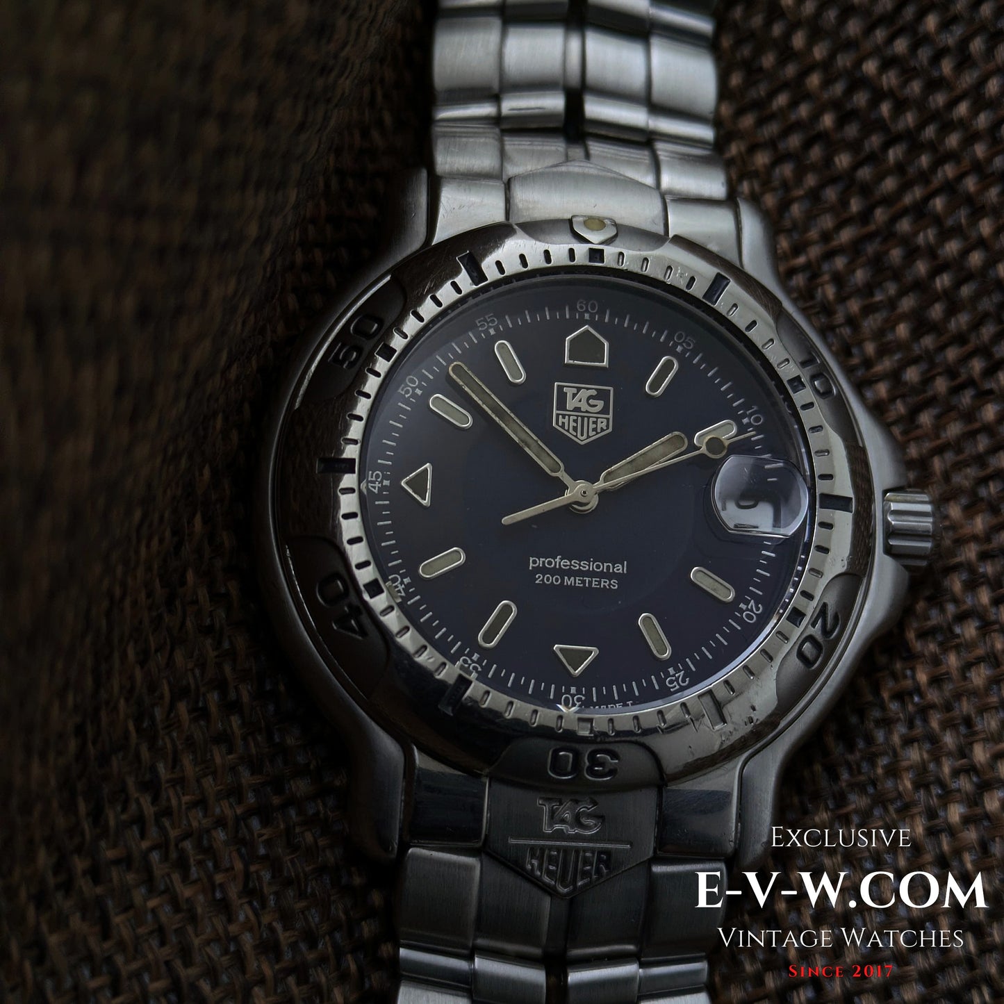 1990s TAG Heuer Profesionall 200 METERS / 6000 Series Watch | Ref. WH1115-K1