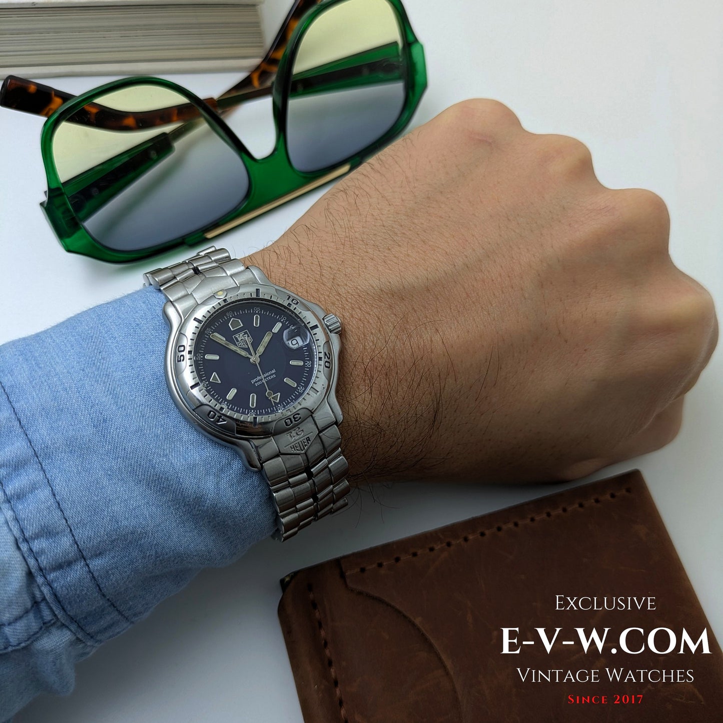 1990s TAG Heuer Profesionall 200 METERS / 6000 Series Watch | Ref. WH1115-K1