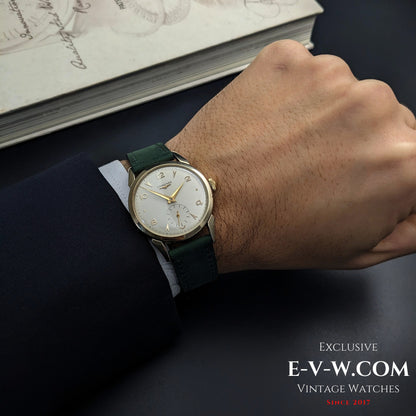 73 years old Longines Crab Lugs Watch | Ref. 6416-2 | legendary cal. 12.68Z | Vintage 1952