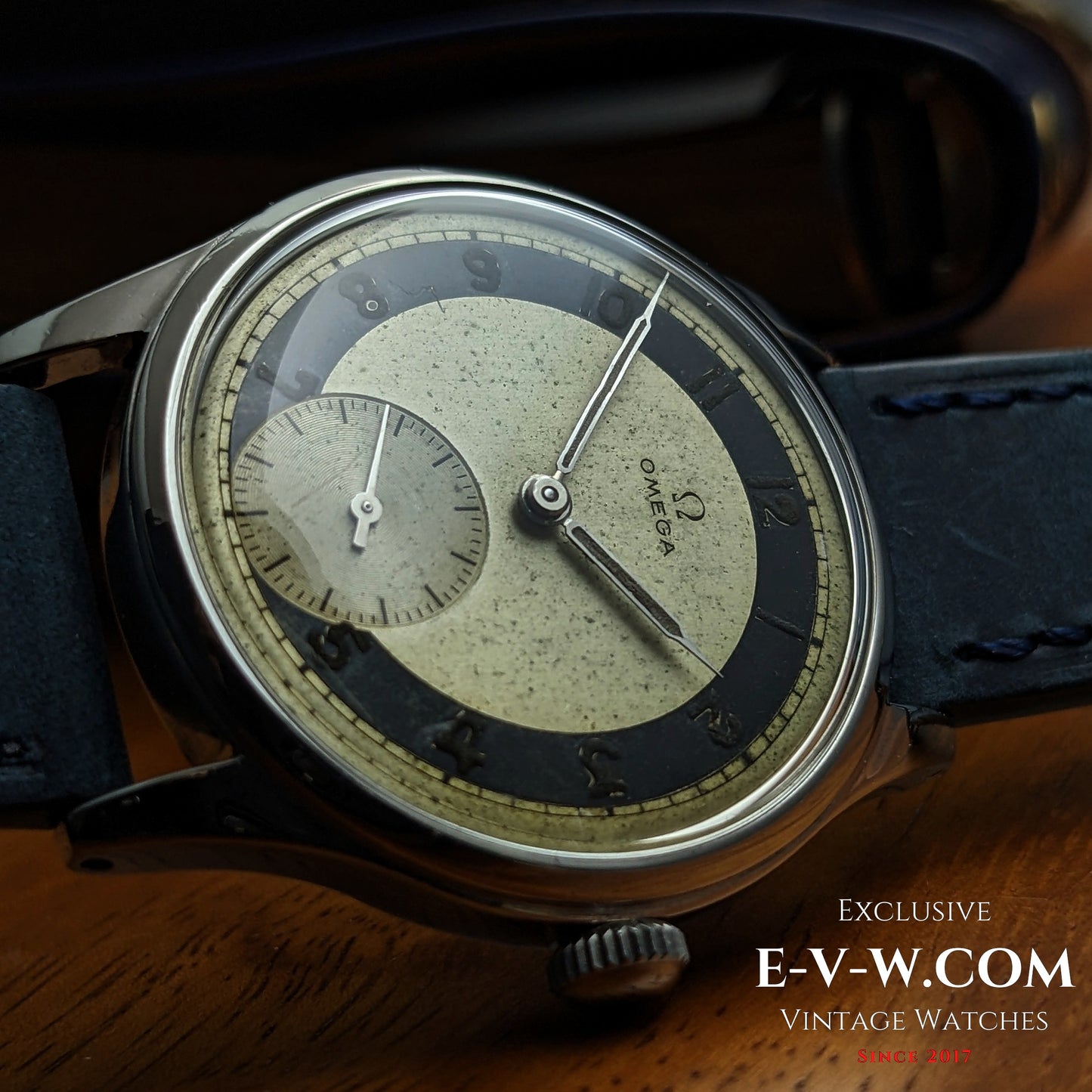 Omega Bullseye Vintage 1944 - Wartime Era Classic / Serviced