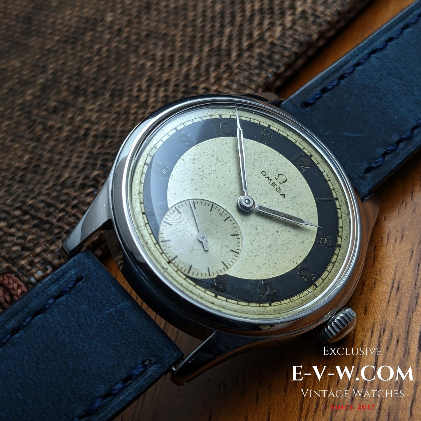 Omega Bullseye Vintage 1944 - Wartime Era Classic / Serviced