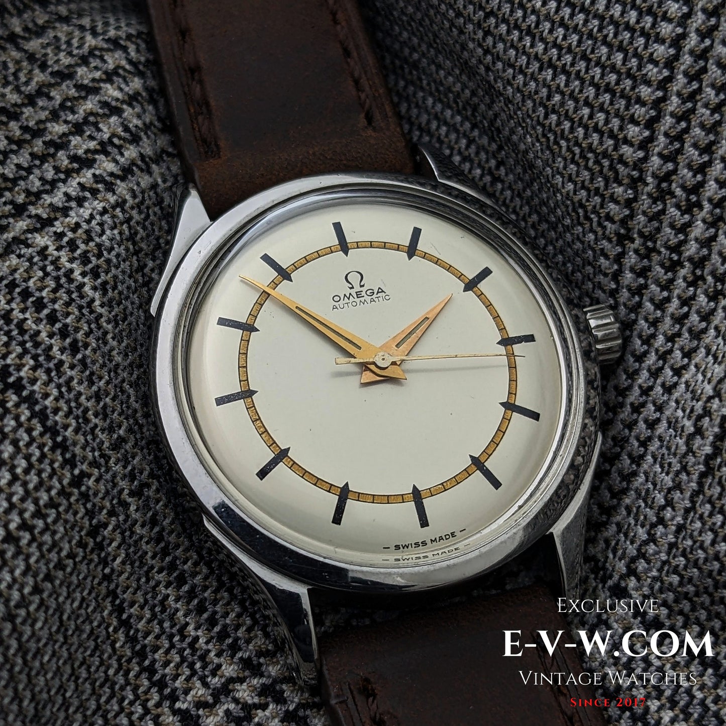 1950s Omega Automatic Bumper Watch | Ref. 2438-8 | Cal 351 | Serviced