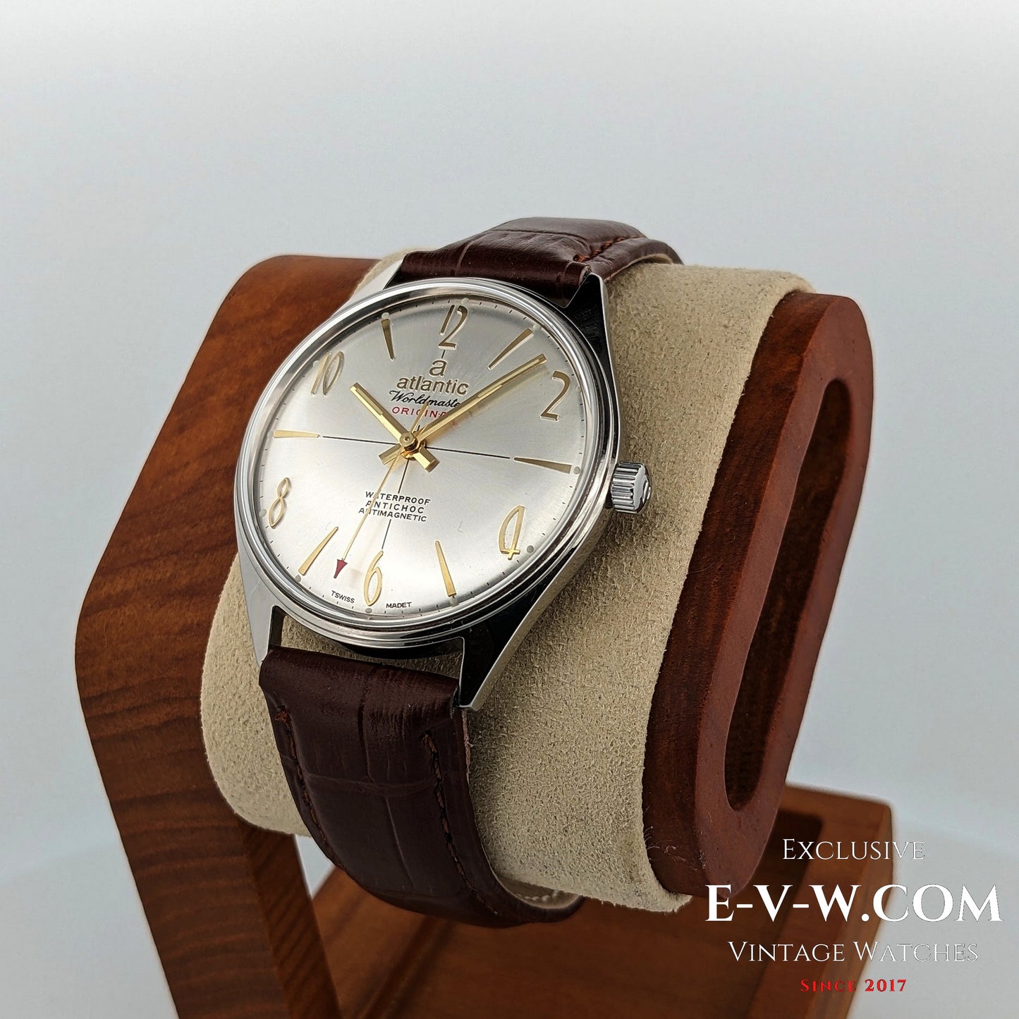 Vintage Atlantic Worldmaster Watch | 696N Caliber Watch | Serviced