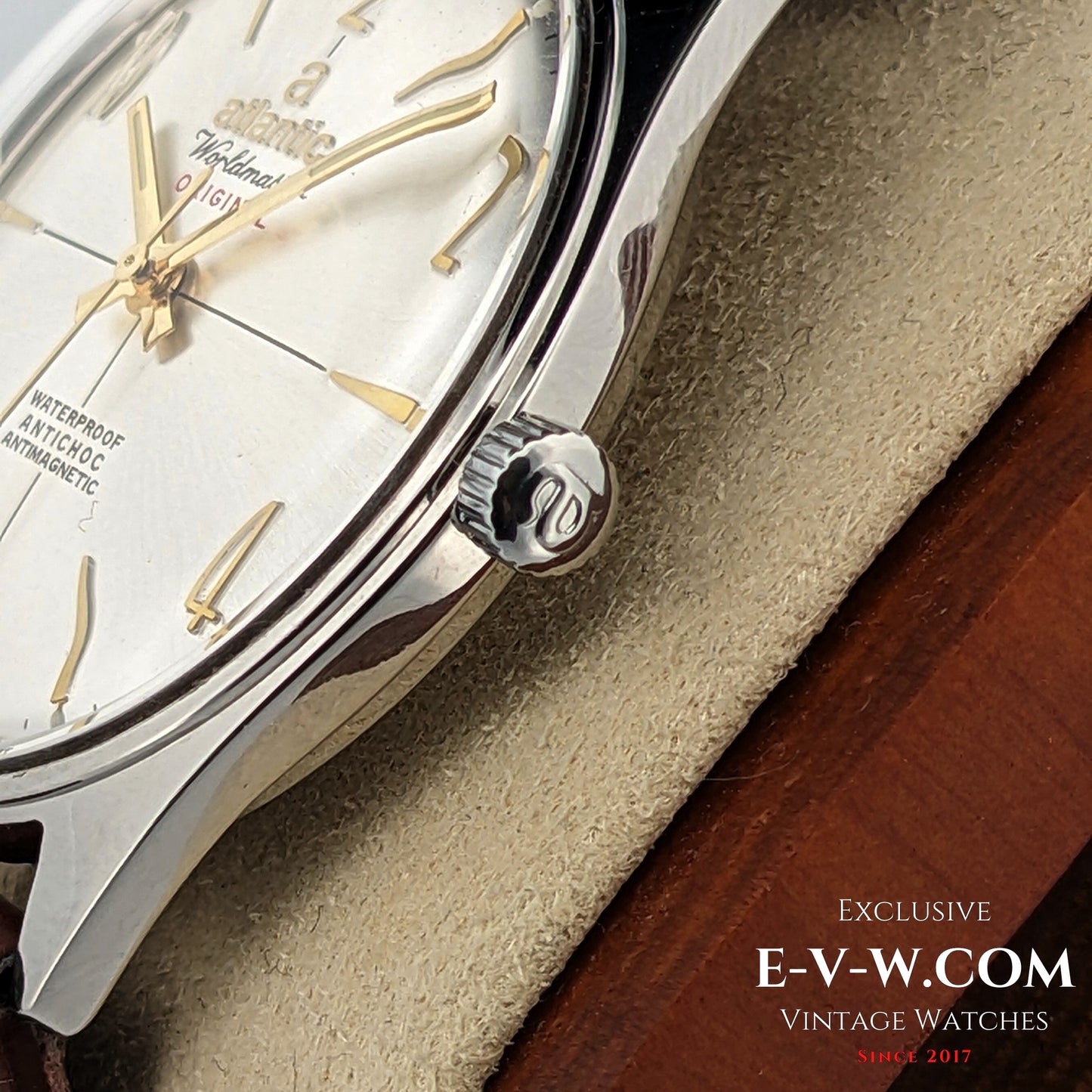 Vintage Atlantic Worldmaster Watch | 696N Caliber Watch | Serviced