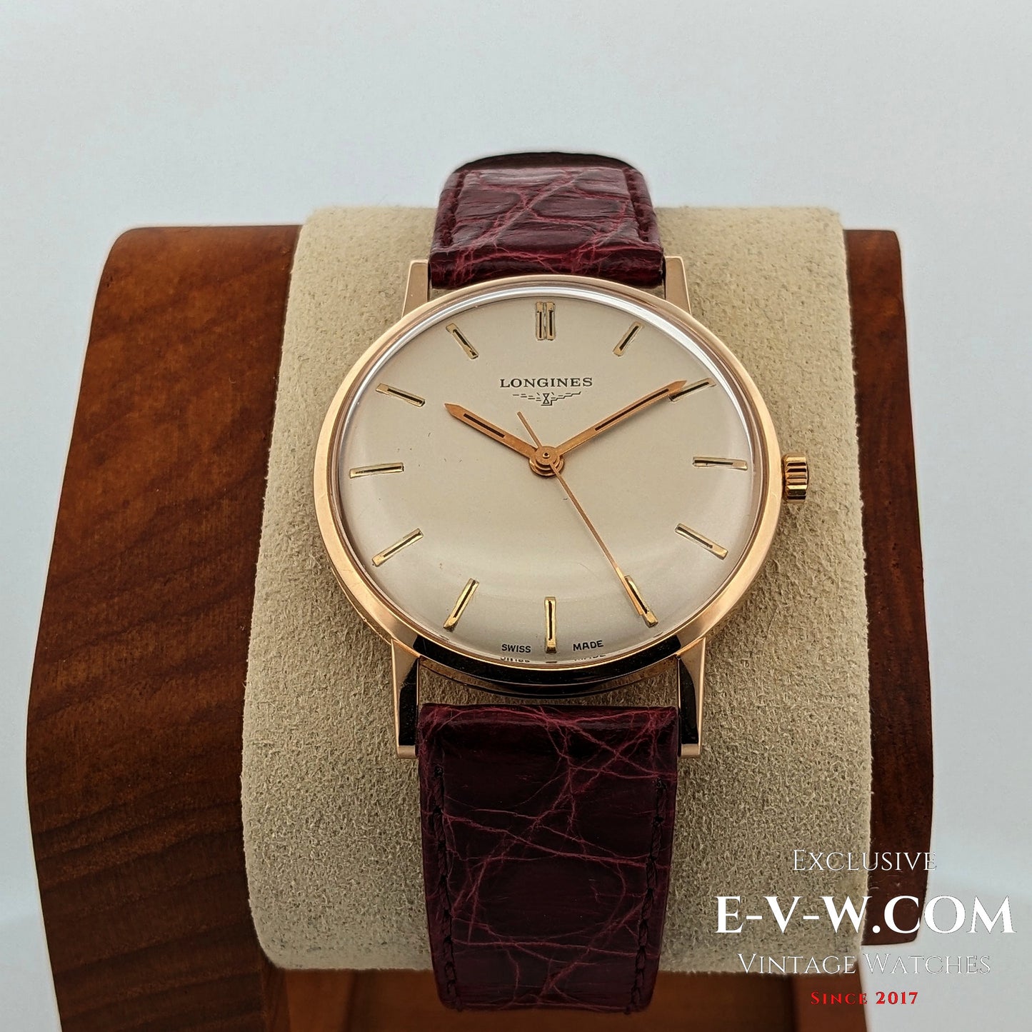 Vintage 1968 Longines 18k Solid Gold Vintage Watch Ref. 7785 - Cal. 284 / Serviced