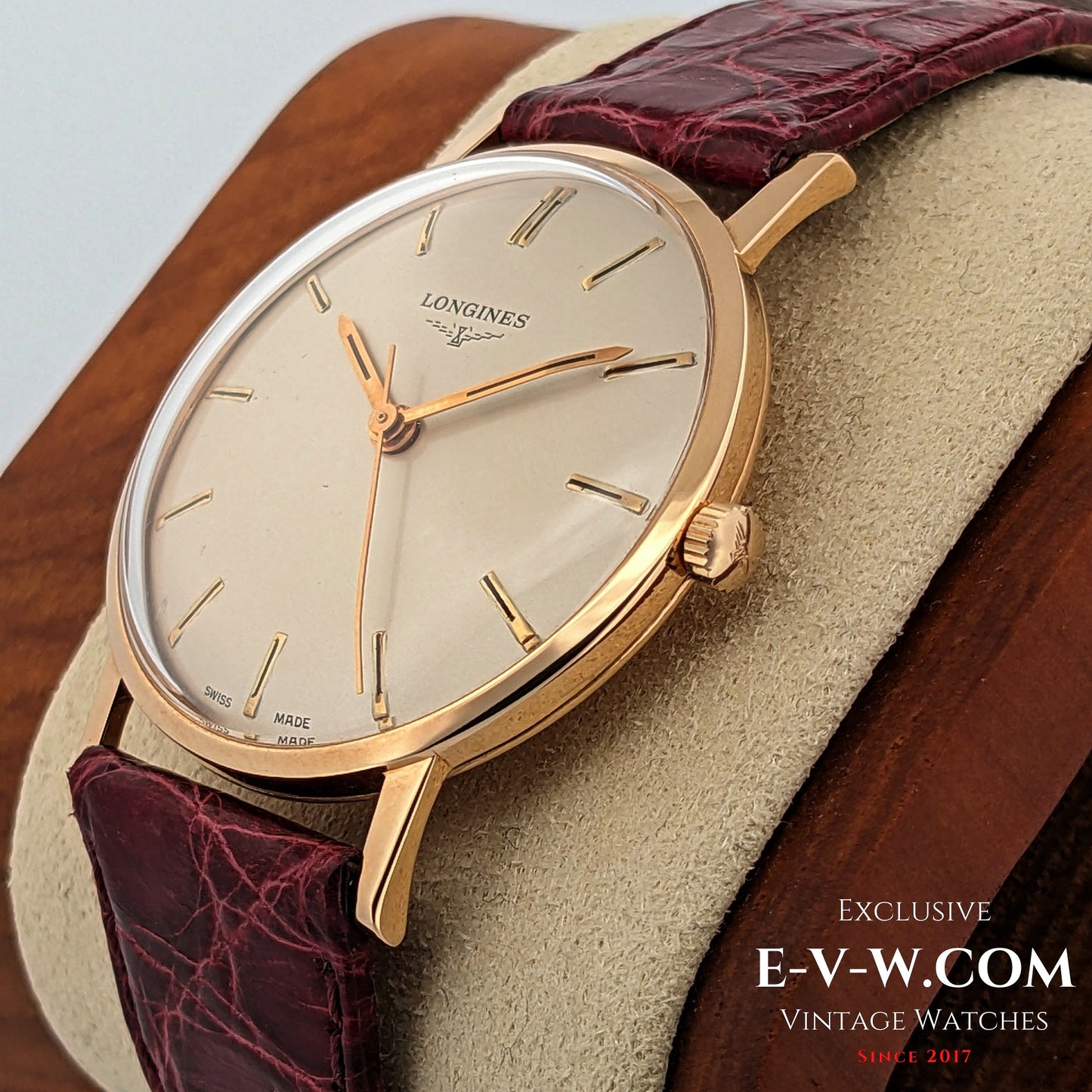 Vintage 1968 Longines 18k Solid Gold Vintage Watch Ref. 7785 - Cal. 284 / Serviced