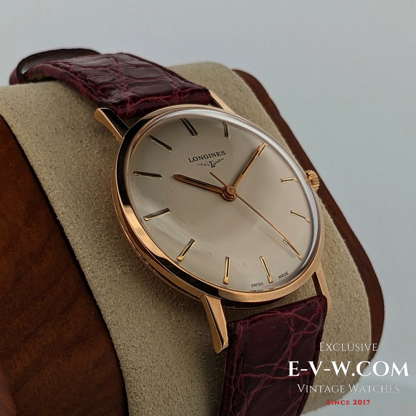 Vintage 1968 Longines 18k Solid Gold Vintage Watch Ref. 7785 - Cal. 284 / Serviced