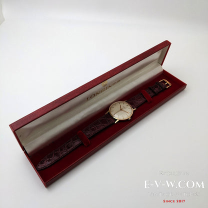 Vintage 1968 Longines 18k Solid Gold Vintage Watch Ref. 7785 - Cal. 284 / Serviced