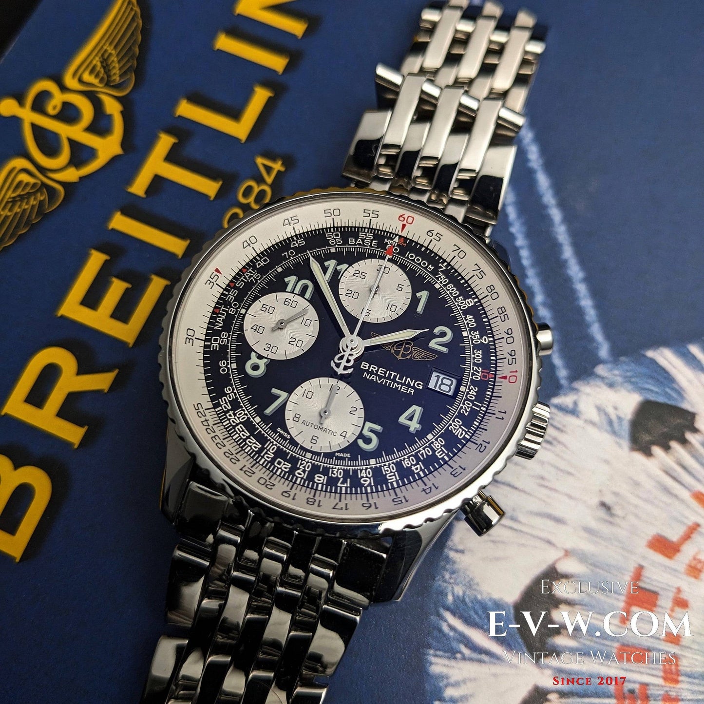 Breitling Old Navitimer A13322 / Full Set / Box & Papers