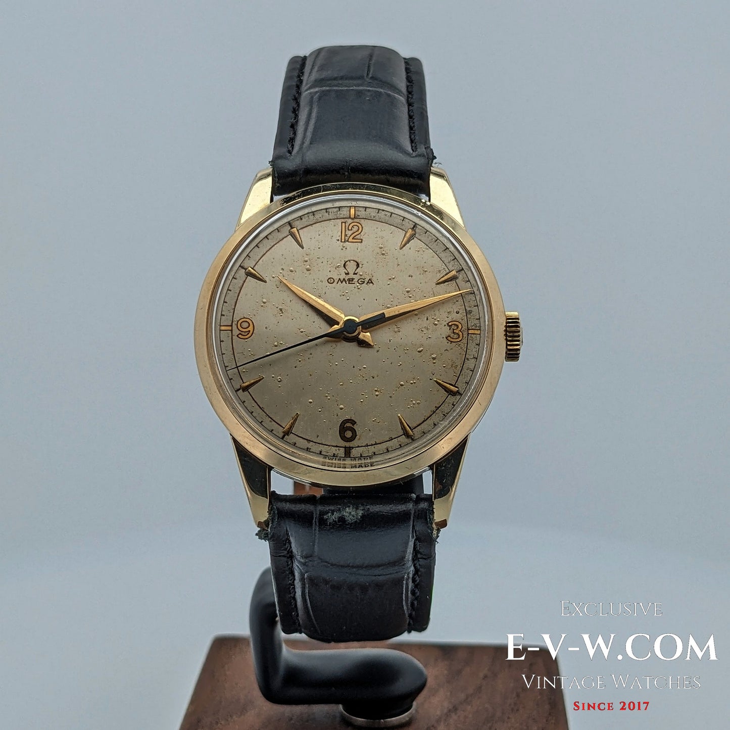 Omega Post-War-Classic/ Ref 2513-2 / Cal. 283 (30T2) / Wristwatch / 80 Microns Gold Plated / Serviced