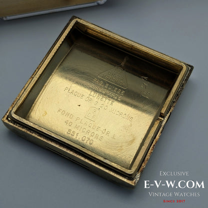 Rare Omega DeVille Super-Emeraude 1975 Automatic Watch / Gold Plated / Serviced