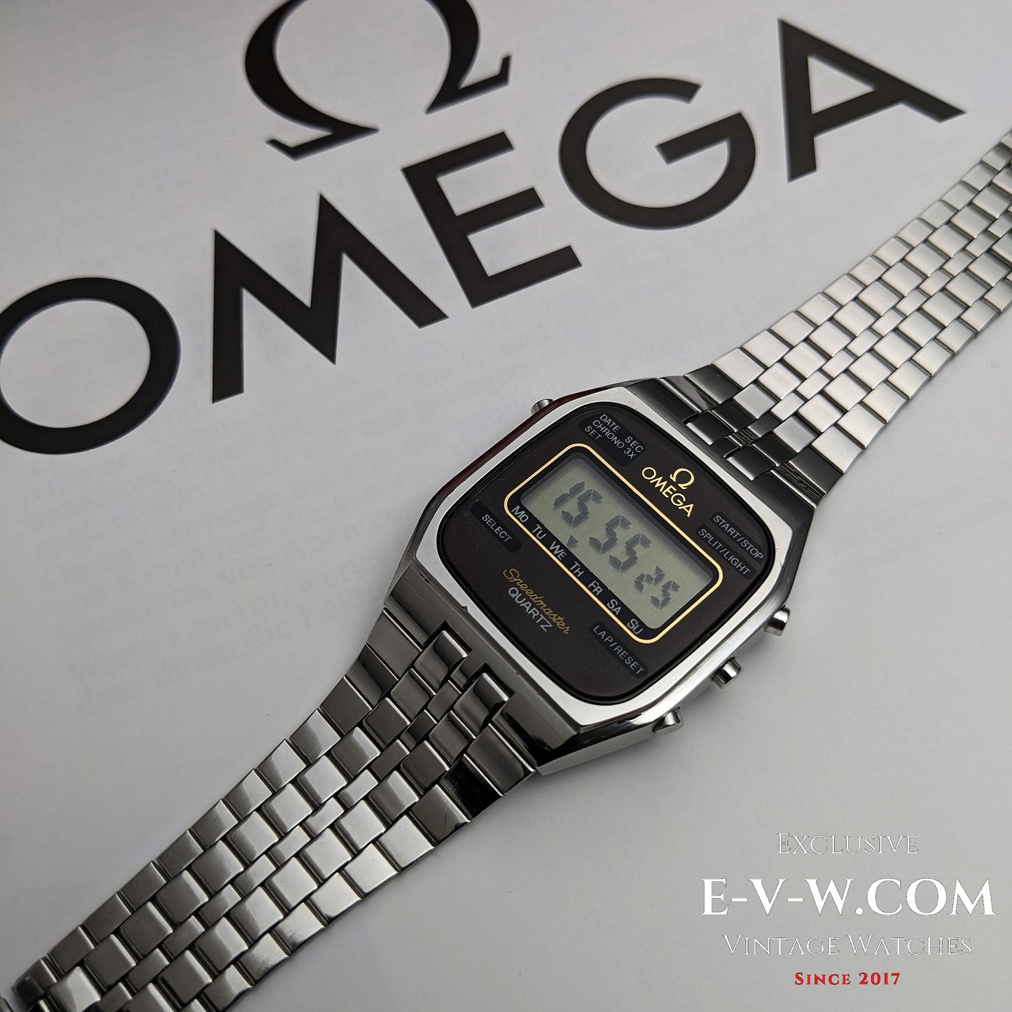 Omega Speedmaster Quartz LCD | Ref. 186.0009 / 396.0809 | Cal 4310 | Vintage 1970s