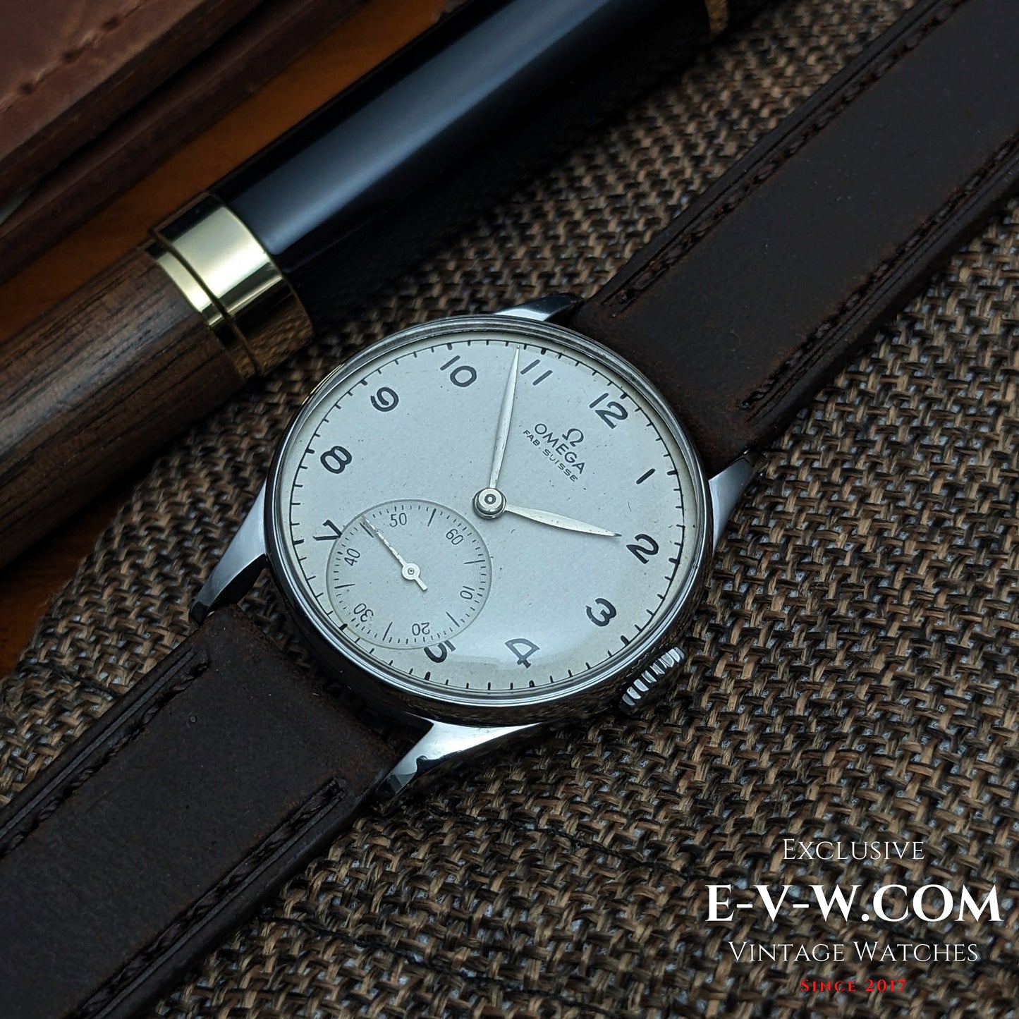 82 Years old / Wartime Era | Omega Vintage Small Seconds | Ref. 2390 | Cal 30T2 | Vintage 1944 | Serviced