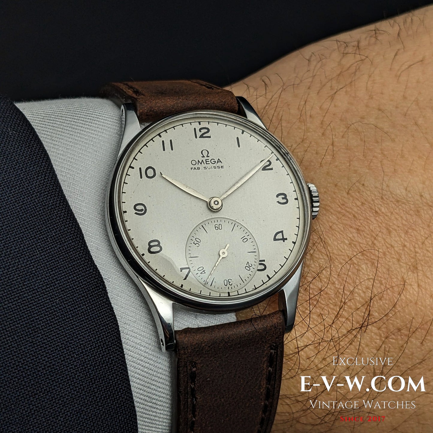 82 Years old / Wartime Era | Omega Vintage Small Seconds | Ref. 2390 | Cal 30T2 | Vintage 1944 | Serviced