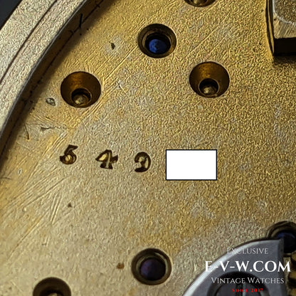 Early Antique 146 years old Patek Philippe 18K Rose Gold / Antique 1877 /Cal.18" Lever Escapement / Patek Philippe Archives