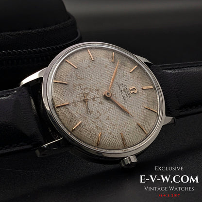 69 years old Omega Seamaster Automatic Bumper / Vintage 1954 / Ref 2807-1 / cal.332 /  Vintage Honeycomb Dial