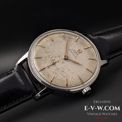 69 years old Omega Seamaster Automatic Bumper / Vintage 1954 / Ref 2807-1 / cal.332 /  Vintage Honeycomb Dial