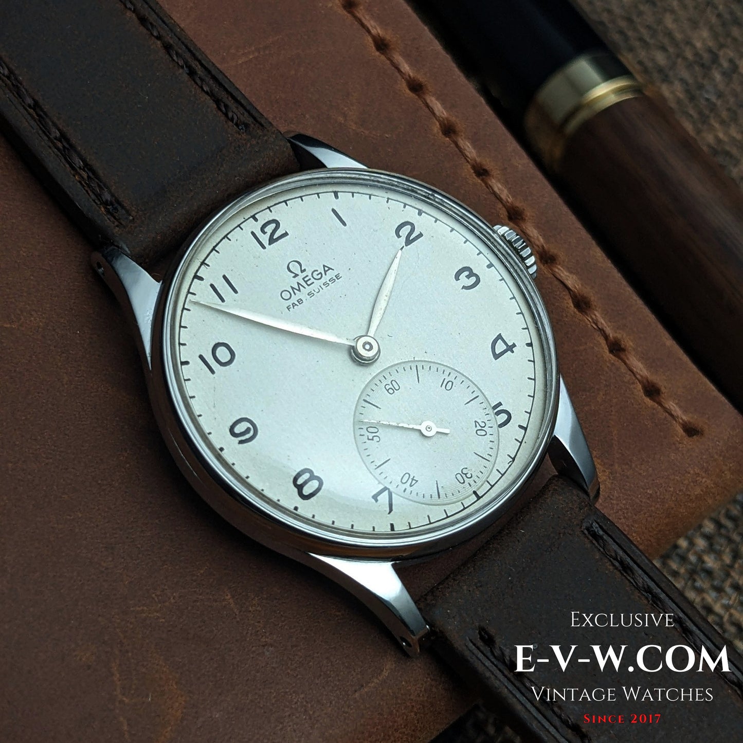 Wartime Era | Omega Vintage Small Seconds | Ref. 2390 | Cal 30T2 | Vintage 1944 | Serviced