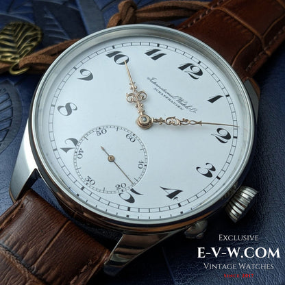 117 Years Old  IWC Schaffhausen | Pocket-to-Wrist Conversion | Cal. 53 SAv (19''' H 6½) | Antique 1908 | Serviced