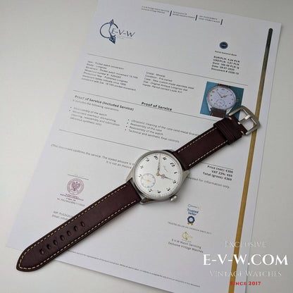 Antique Longines Watch 1908 Enamel Dial  / Serviced