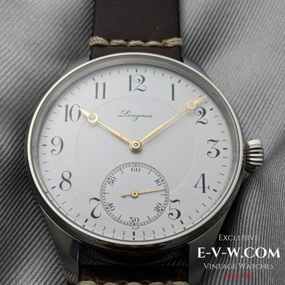 117 Years Old Antique Longines Conversion (1908) | Enamel Dial | Serviced