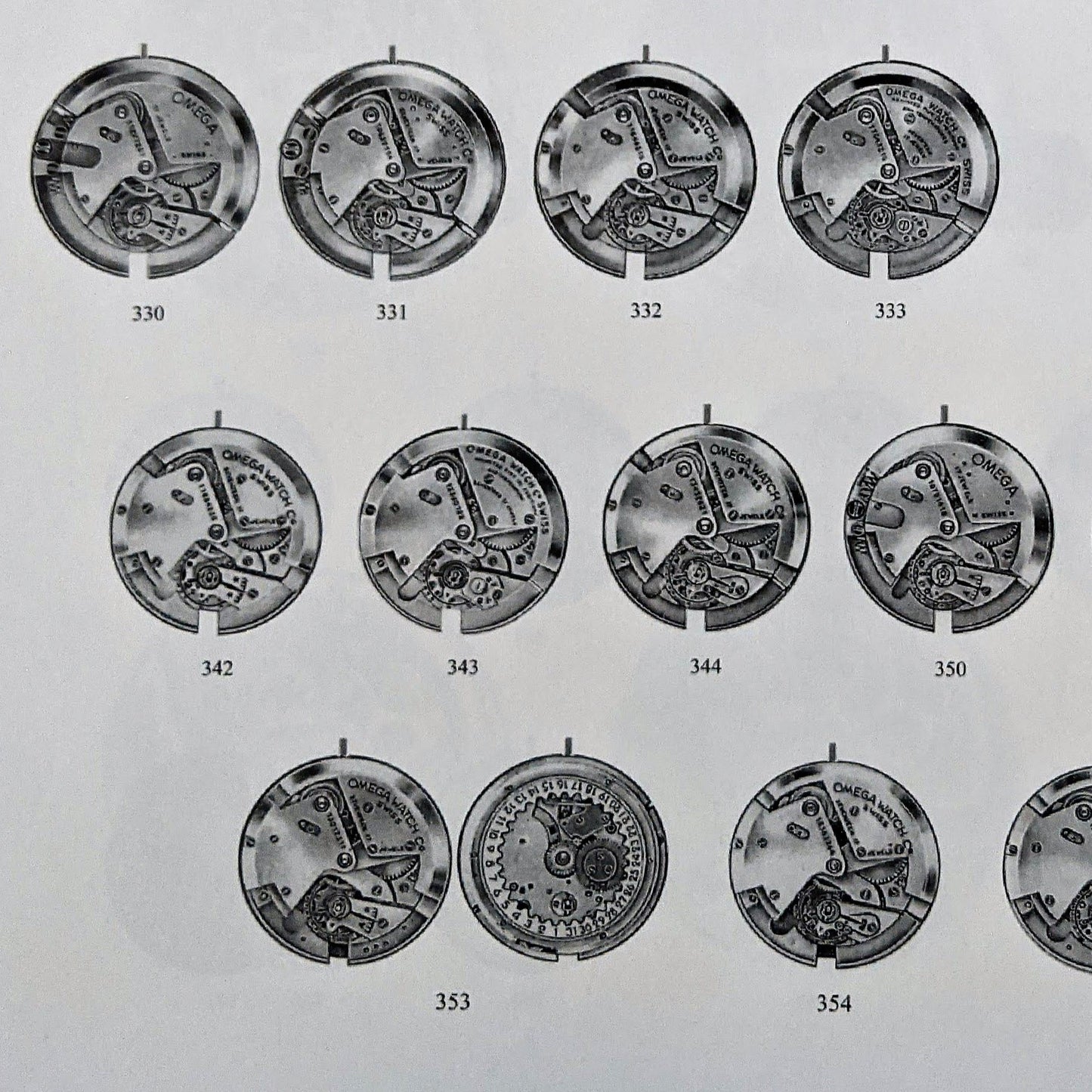 74 Years Old Vintage Omega AUTOMATIC BUMPER Ref. 2636-2 / Cal. 342 / Vintage 1950