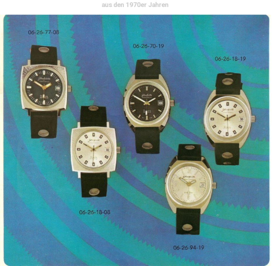 Rare GUB Glashütte SPEZIMATIC Bison / NOS / 26 RUBIS Automatic cal 75 / Vintage 1970s