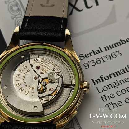 Longines Automatic Gold Filled / Cal 19AS / Vintage 1955 - Longines Archives Extract